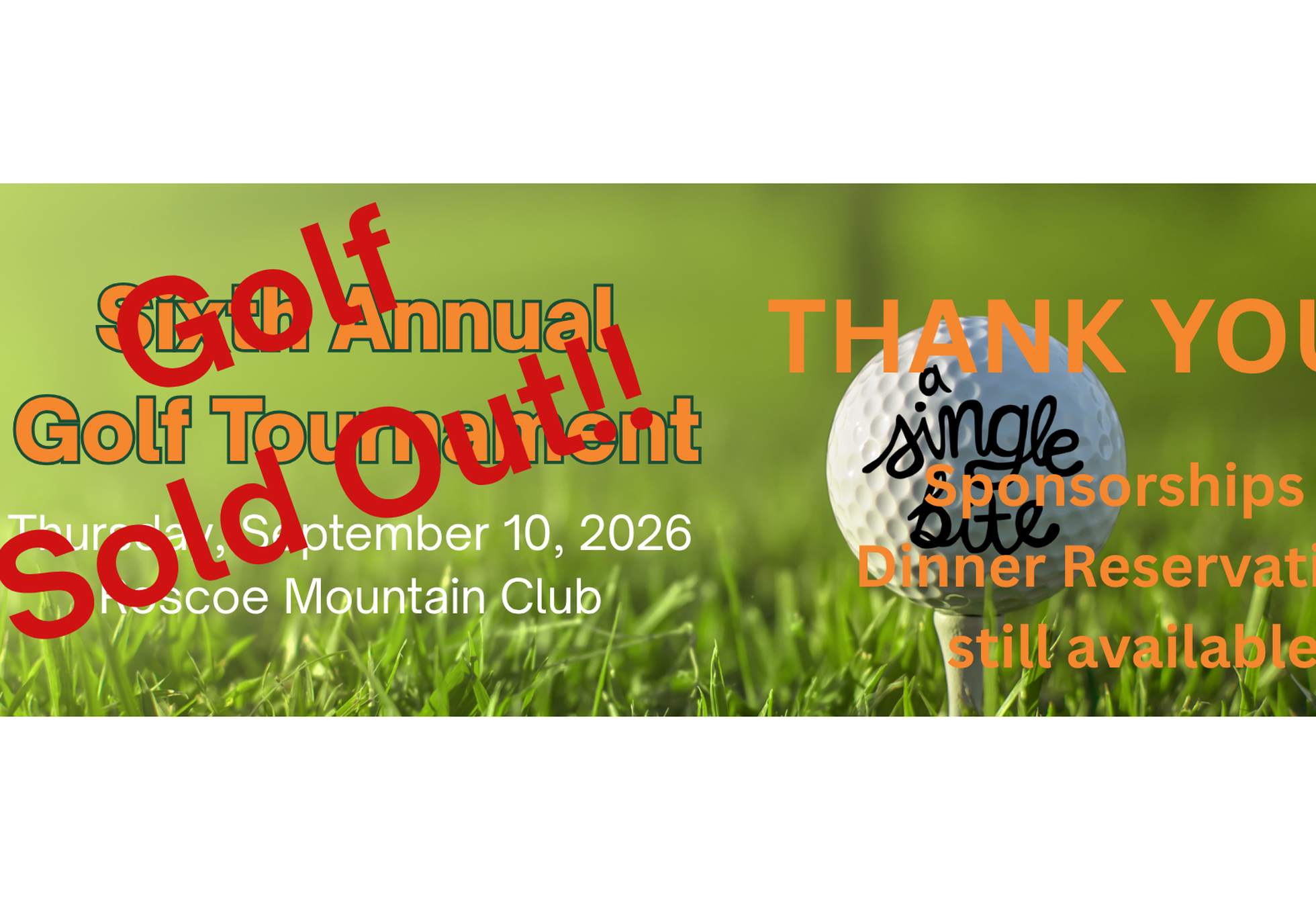 6th Annual ASB Golf Tournament 2026